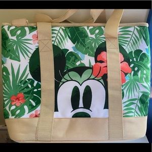 Disney Minnie Mickey Soft Cooler Hawaiian